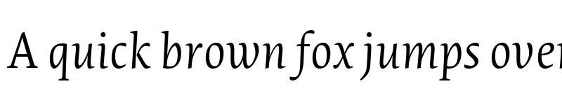 Preview of Novel Pro XLight It font