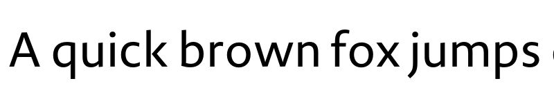 Preview of Novel Sans Cy Regular font