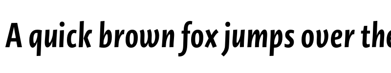 Preview of Novel Sans Gr Cmp Bold It font