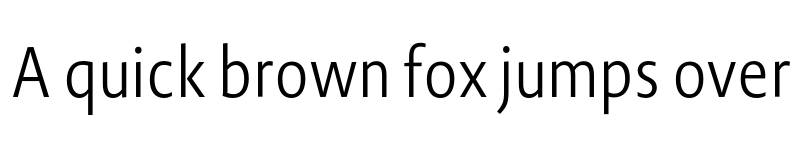 Preview of Novel Sans Gr XCnd Light font