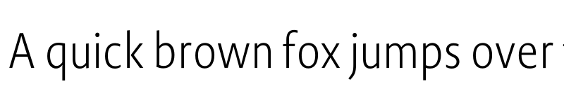 Preview of Novel Sans Gr XCnd XLight font