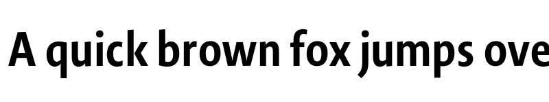 Preview of Novel Sans He XCnd Bold font