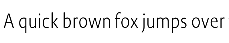 Preview of Novel Sans Pro XCnd XLight font