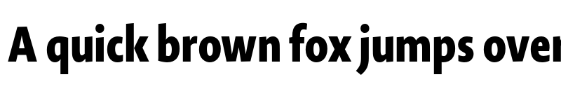 Preview of Novel SansCond Pro ExtraBold font