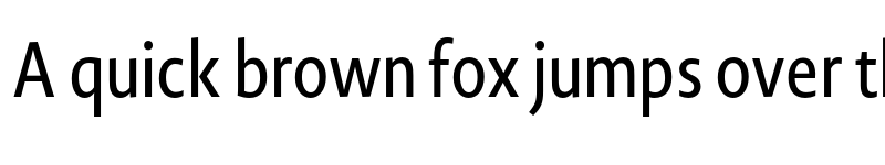 Preview of Novel SansCond Pro Regular font