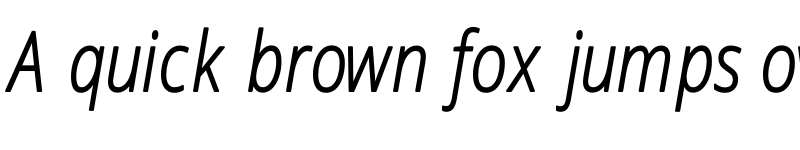 Preview of Novus-Light-Italic Regular font