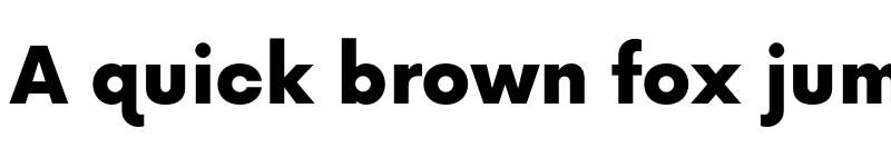 Preview of Now Alt Black font