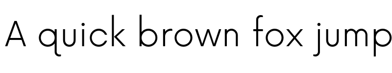 Preview of Now Alt Light font