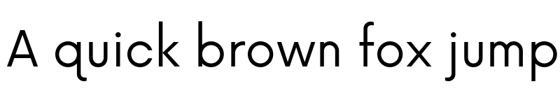 Preview of Now Regular font