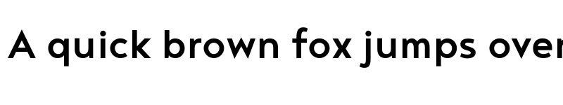 Preview of Noyh Geometric Medium font