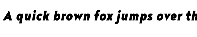 Preview of Noyh Geometric Slim Black Italic font