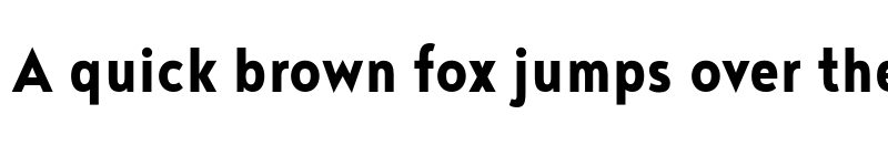 Preview of Noyh Geometric Slim Bold font