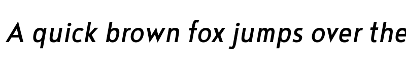 Preview of Noyh Geometric Slim Italic font