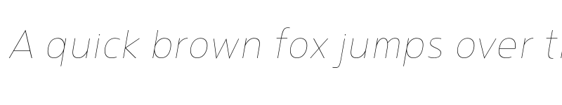 Preview of Noyh Geometric Slim Thin Italic font