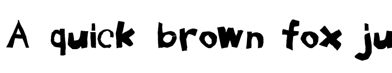 Preview of Nozhnitsy Regular font