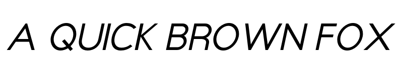 Preview of Nsai Italic font