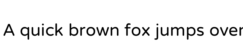 Preview of NTR Regular font