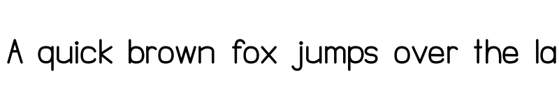 Preview of NTS Akkhara Bold font