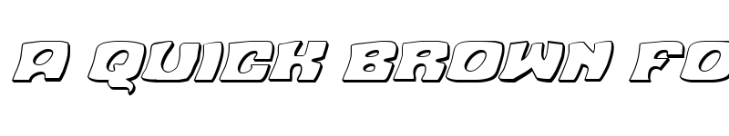 Preview of Nuevo Passion 3D Italic Italic font