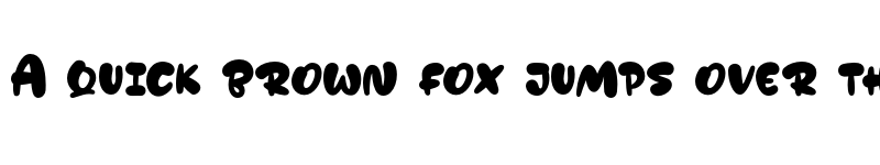 Preview of Nugget Regular font