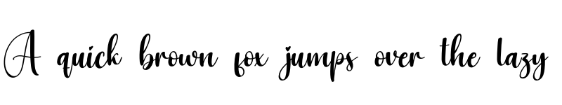 Preview of Number Regular font