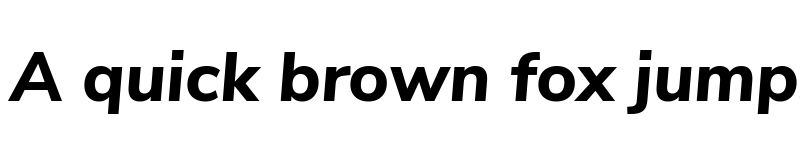 Preview of Nunito Sans ExtraBold Italic font