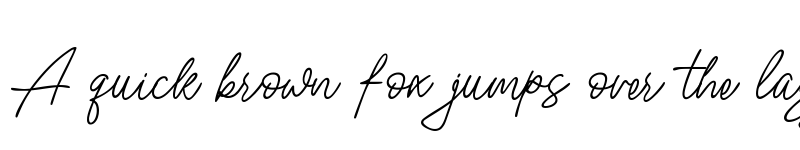 Preview of Nura Asyifa Regular font