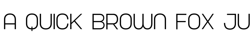 Preview of Nura Extra Light font