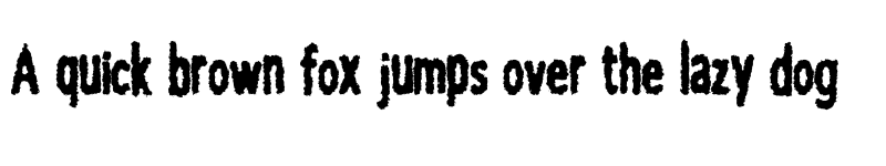 Preview of nWorder Regular font