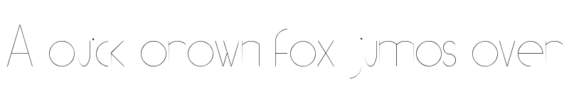 Preview of (((O))) Basic Regular font