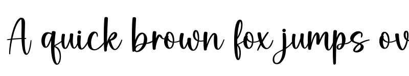 Preview of Oatmilk Regular font