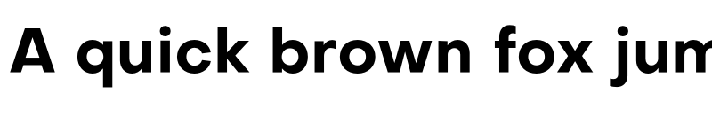 Preview of Objectivity Bold font