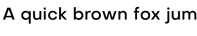 Preview of Objectivity Medium font