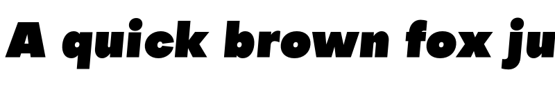 Preview of Objectivity Super Slanted font