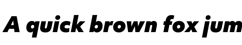 Preview of Objektiv Mk1 Black Italic font