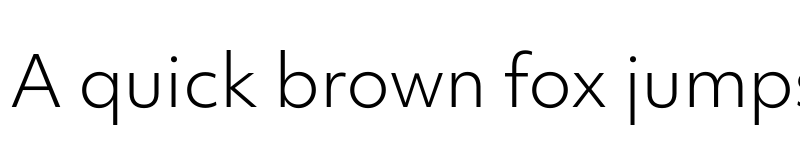 Preview of Objektiv Mk1 Light font