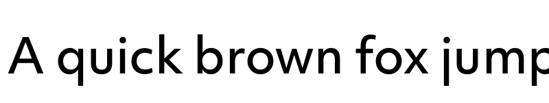 Preview of Objektiv Mk1 Medium font