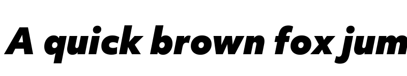 Preview of Objektiv Mk2 Black Italic font