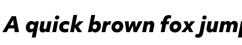 Preview of Objektiv Mk3 XBold Italic font