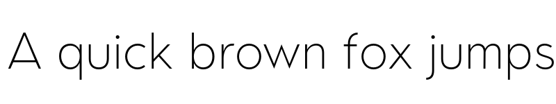 Preview of Oblivian Text ExtraLight font