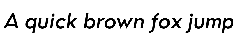 Preview of Oblivian Text Medium Italic font