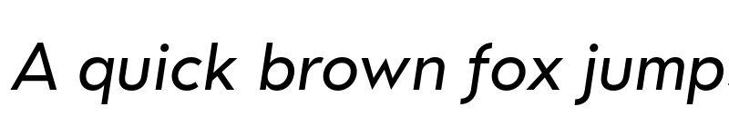 Preview of Oblivian Text Regular Italic font