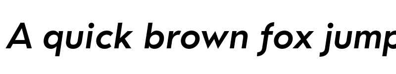 Preview of Oblivian Text Semi-Bold Italic font