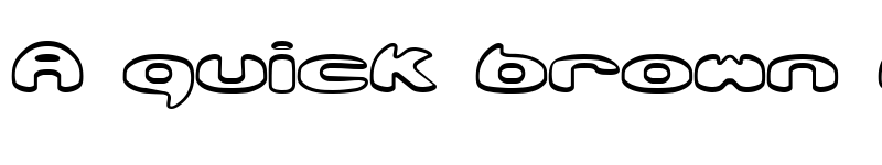 Preview of Obloquy Outline (BRK) Regular font