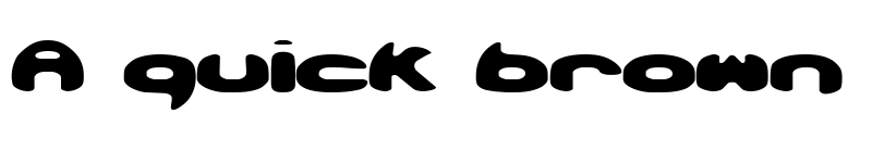 Preview of Obloquy Solid (BRK) Regular font