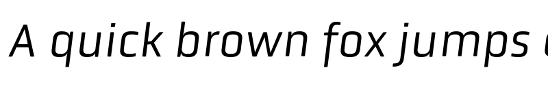 Preview of Obvia Book Italic font