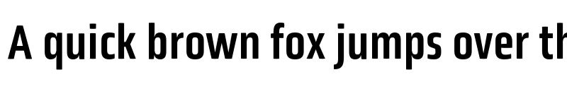 Preview of Obvia Condensed Regular font