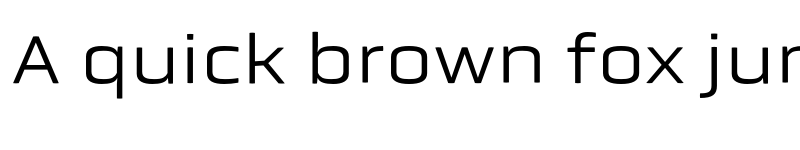 Preview of Obvia Expanded Book font