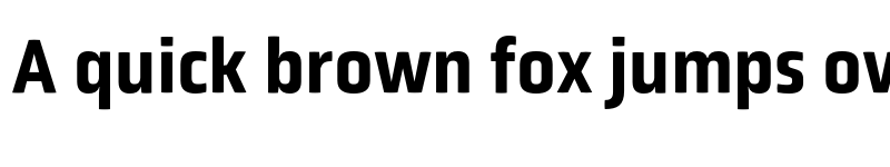 Preview of Obvia Narrow Medium font