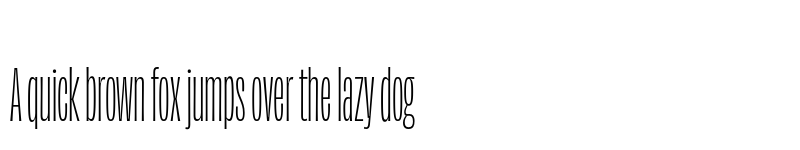 Preview of Obviously Compressed Light font